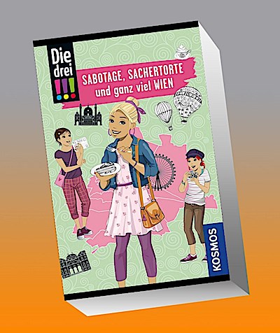 Die drei !!!, Sabotage, Sachertorte und ganz viel Wien.