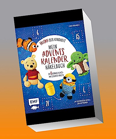 Mein Adventskalender-Häkelbuch: Helden der Kindheit