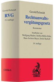 Rechtsanwaltsvergütungsgesetz: Rechtsstand: März 2010